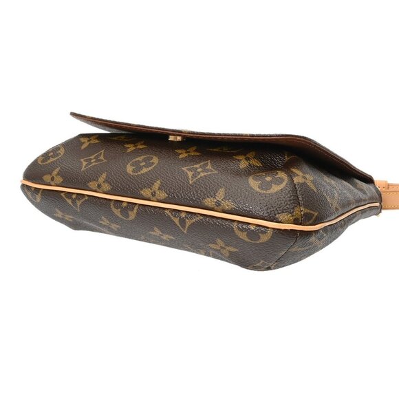 LOUIS VUITTON Authentic Brown Monogram Canvas Shoulder Bag - Picture 6 of 11